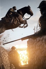 Предварительный просмотр обоев iPhone Battlefield 1, верховая езда