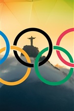 Preview iPhone wallpaper Rio 2016 Olympics
