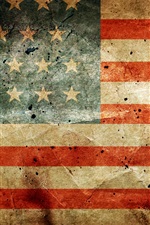 Preview iPhone wallpaper United States flag