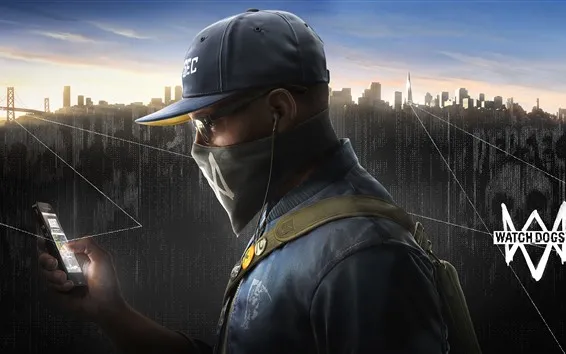 Fond d'écran Watch Dogs 2, jeux PS4
