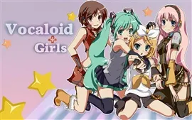 預覽桌布 初音未來的女孩