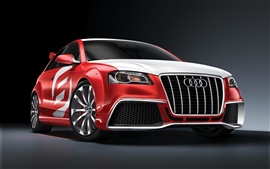 Preview wallpaper Cool red Audi car