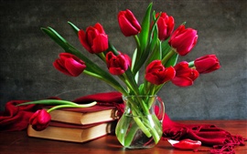 Tulip bouquet ainda book vaso vida