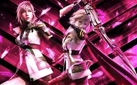 Aperçu fond d'écran Final Fantasy style de pourpre
