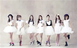 壁紙のプレビュー ピンク、韓国のKPOPの音楽女の子 01