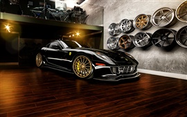 Ferrari 599 GTB суперкар, колеса
