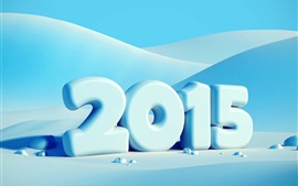 Preview wallpaper Happy New Year 2015, winter, snow