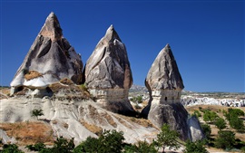 Preview wallpaper Cappadocia, Turkey, mountains, rocks