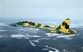 Su-35S versatile fighter, Russian