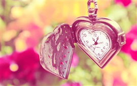 Preview wallpaper Love heart watch