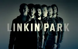 Preview wallpaper Linkin Park rock band, black and white style