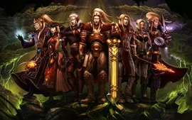 Aperçu fond d'écran World of Warcraft, elfe, photo d'art