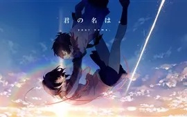 Aperçu fond d'écran Votre nom, anime japonais