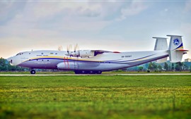 Preview wallpaper Ukraine, Antonov An-22 plane, airport