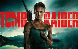 Tomb Raider, Lara Croft, arrows, 2018 movie