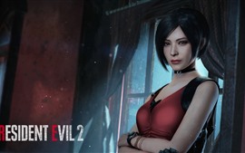 Aperçu fond d'écran Resident Evil 2, fille aux cheveux courts